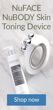 Firm and tighten skin on legs and around the body with the NuFace NuBody Skin Toning Device.